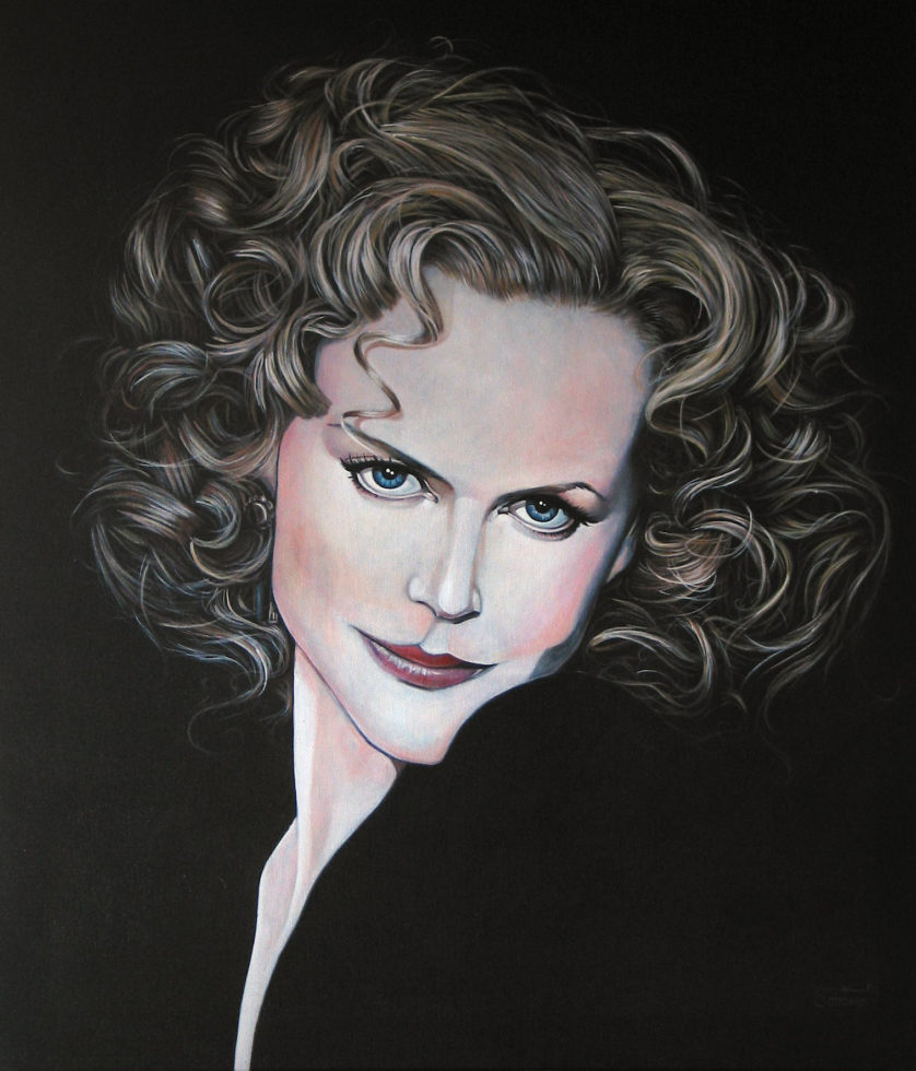 Gemälde Nicole Kidman