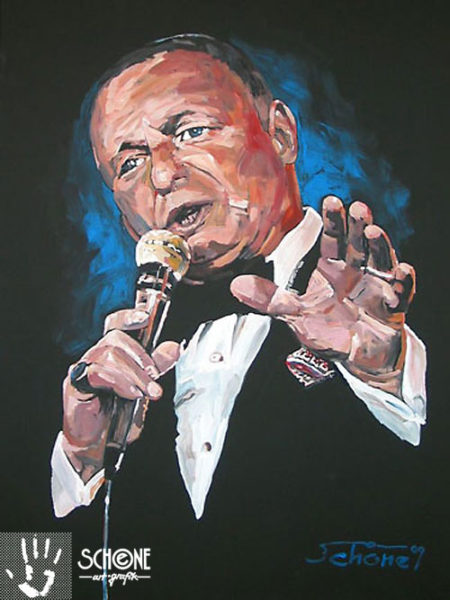 Gemälde Frank Sinatra