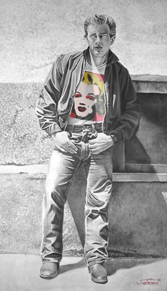 Gemälde James und Marilyn