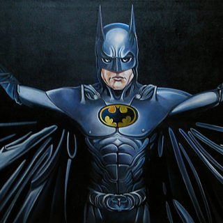 Gemälde "Batman"