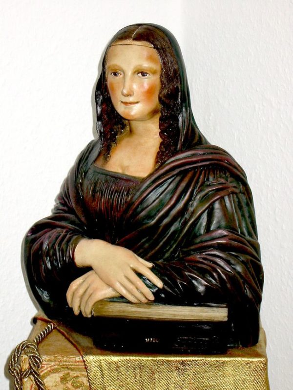 Skulptur Mona Lisa