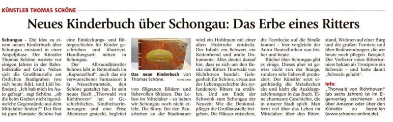 Bericht über mein neues Kinderbuch