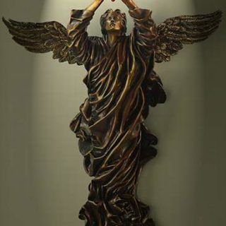Esoterik: Skulptur „Das verlorene Herz“