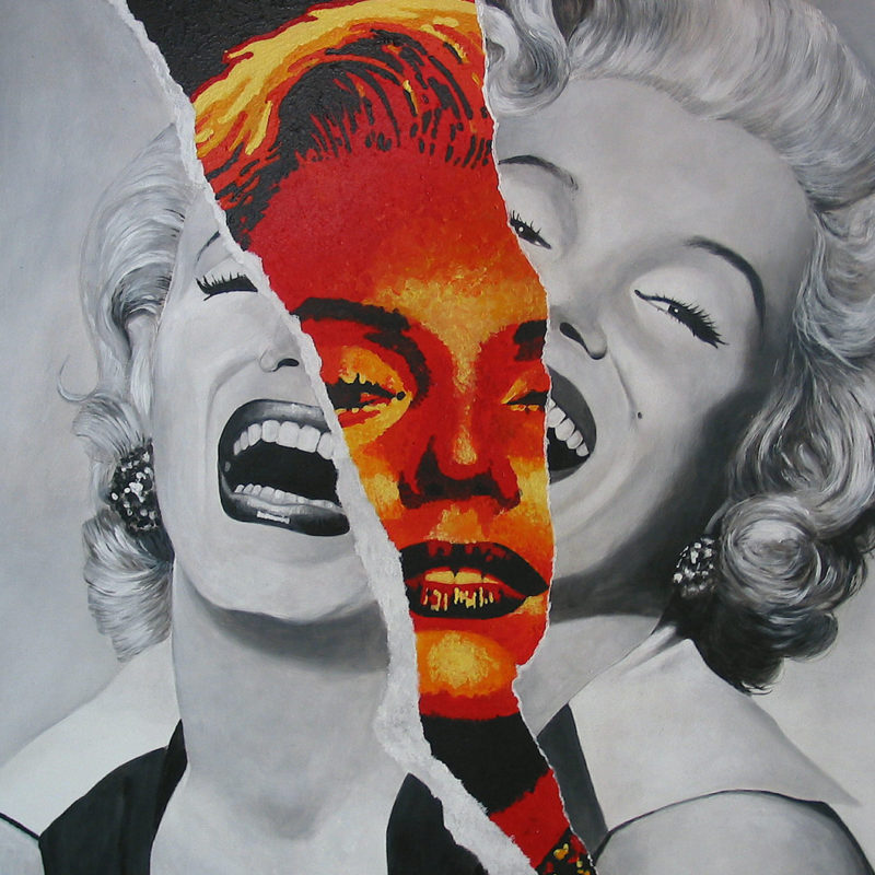 Marilyn Monroe acryl