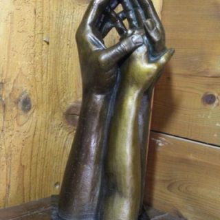 Skulptur Familienbande