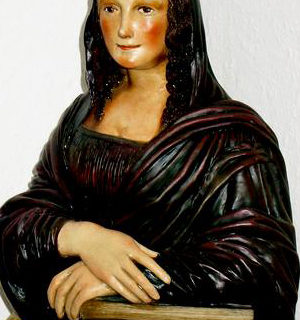 Mona Lisa in 3 D