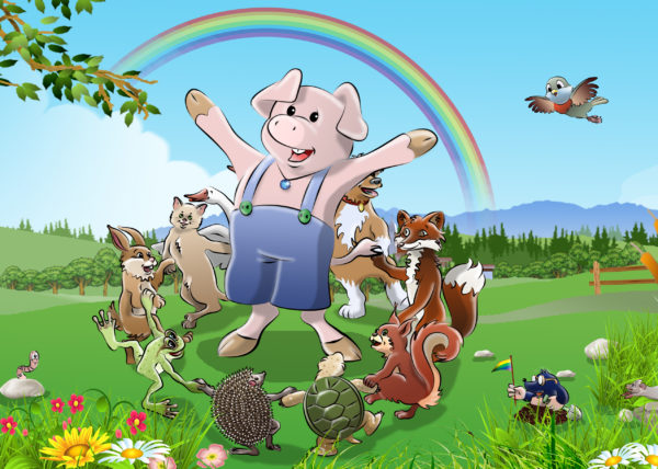 Das Schwein und der Regenbogen