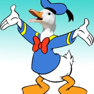 Ente als Comic