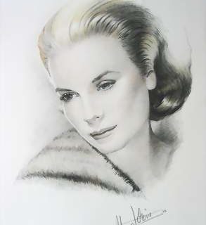 Grace Kelly Mischtechnik
