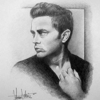 James Dean Bleistift