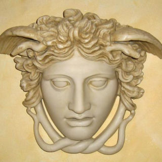 Mythologie: „Kopf der Medusa“