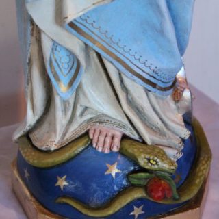 restaurierte Madonna