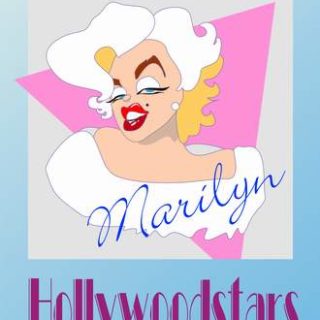 Karikatur: „Marilyn Monroe“