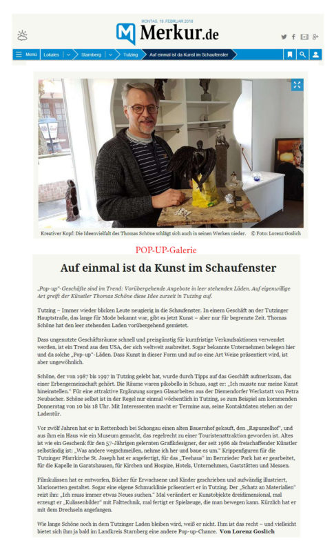 Starnberger Merkur Zeitungsartikel