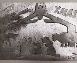 Karten aus Metall