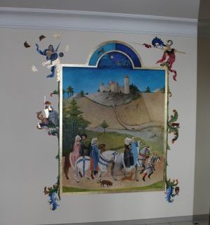 Mittelalterliche Bemalung
