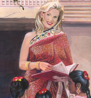 Buchillustrationen: „Die Prinzessin der Sanftmut“
