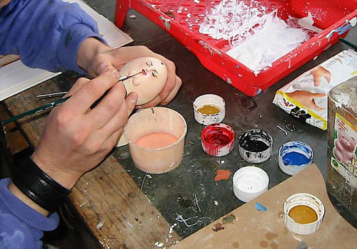 Osterei als Kunstwerk