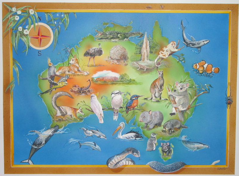 Puzzle Australien