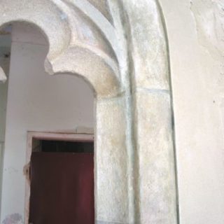 Sandsteinimitat, Schloss, Gotik