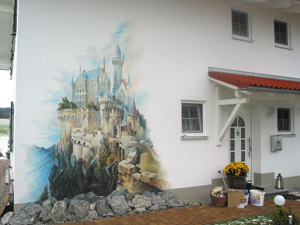 Hausbemalung, Lüftelmalerei