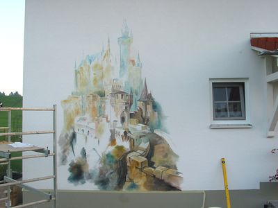 Hausbemalung, Lüftelmalerei