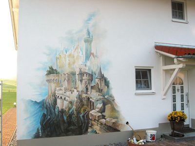 Hausbemalung, Lüftelmalerei