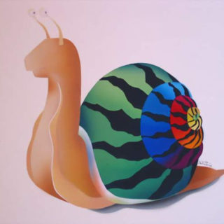 Schnecke airbrush