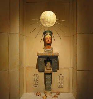 Sonnenstudio Gesamtgestaltung Ägypten Illusionsmalerei Ägyptische Wandmalerei