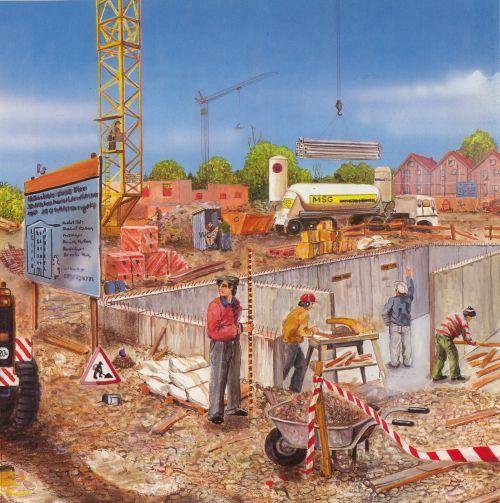 Die Großbaustelle