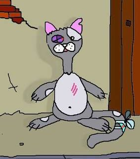 Katze als comic