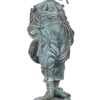 Sonstige-skulpturen: Skulptur „Der Lebemann“