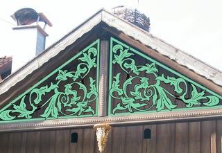 Giebelschnitzerei