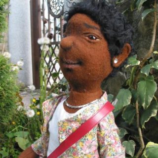 "Kunal" Puppe aus Filz