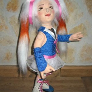 Mangagril aus Filz