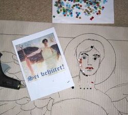Mosaik Engel