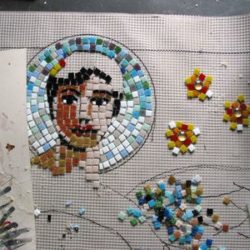 Mosaik Engel