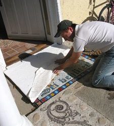 Mosaik Engel