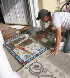 Mosaik Engel