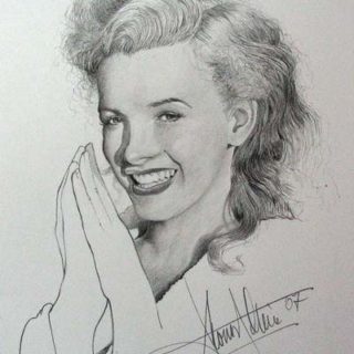Marilyn Monroe Bleistift