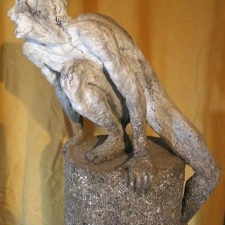 Sonstige-skulpturen: „Die Paniksäule“