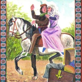 Ritter und Jungfrau