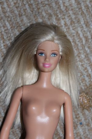 repaint Barbie