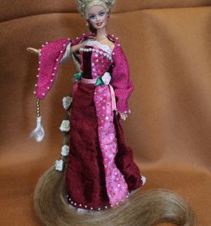repaint Barbie