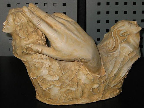 Die Schöpfung Gottes Hand modelliert