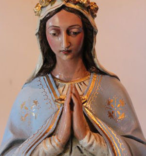 restaurierte Madonna