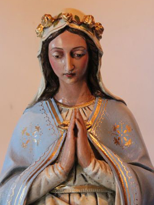 restaurierte Madonna