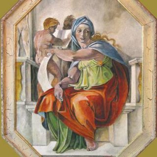 Michelangelo: „Libysche Sybille“