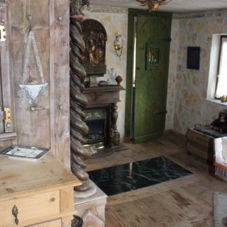 Schlafzimmer im Stil des Mittelalters