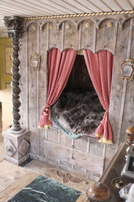 Schlafzimmer im Mittelalter